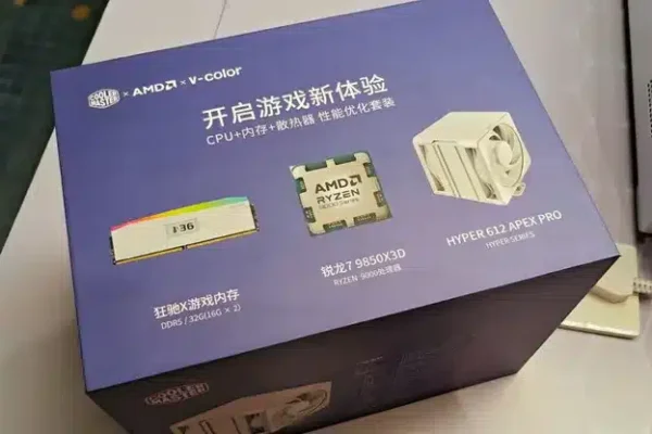 В некоторых странах Ryzen 7 9850X3D будет продаваться в комплекте с 32 ГБ оперативной памяти DDR5 и мощным кулером.