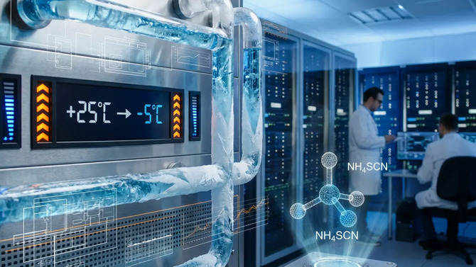 Ученые в Китае обнаружили барокалорический эффект растворения. Новая технология охлаждения снижает температуру на 30°C за 20 секунд.