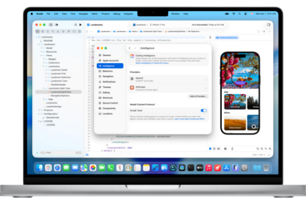 В Xcode 26.3 представлена ​​модель контекстного протокола и встроенная поддержка автономных агентов искусственного интеллекта Claude и OpenAI.
