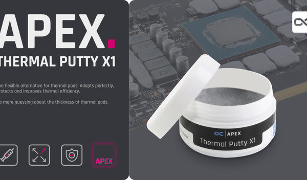 Лучше, чем термопрокладки? Apex Thermal Putty X1 должна стать для них удачной альтернативой. Новинка от Alphacool уже в продаже