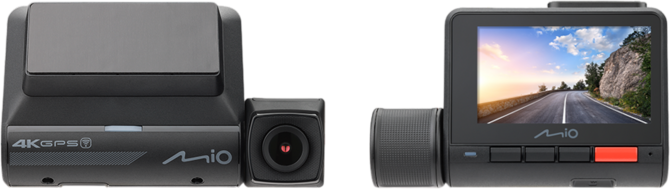 Видеорегистратор Mio MiVue 956W(D) поступил в продажу. Запись 4K, HDR, дисплей IPS и формат SuperMP4.