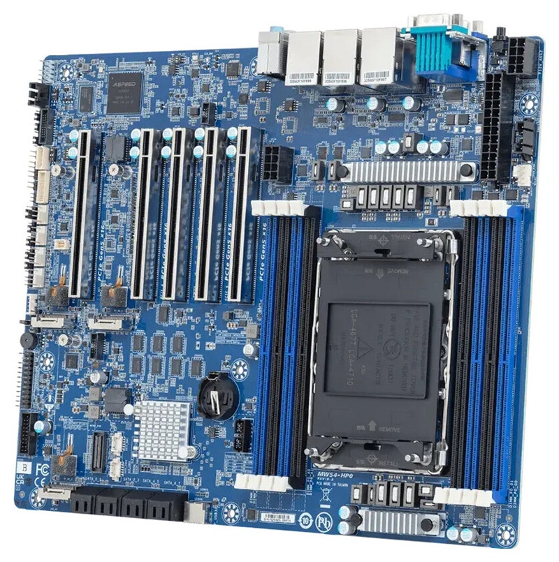 Giga Computing представила материнские платы для рабочих станций на базе процессора Intel Xeon 600