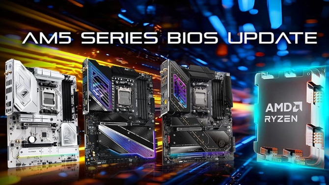 ASRock объявляет о выпуске очередного обновления BIOS, которое должно решить проблемы с материнскими платами AMD AM5