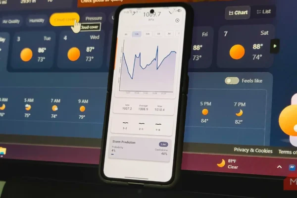 Вы можете использовать барометр вашего телефона для прогнозирования погоды — вот как