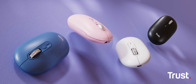 Trust Seron — новая мышь с гиперскроллом, предлагающая несколько режимов подключения. Плоский дизайн с длительным временем работы.
