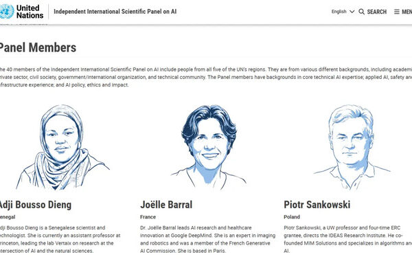 Поляк среди 40 выборщиков ООН, которые примут решение о будущем искусственного интеллекта. Профессор Санковски победил 2600 участников.