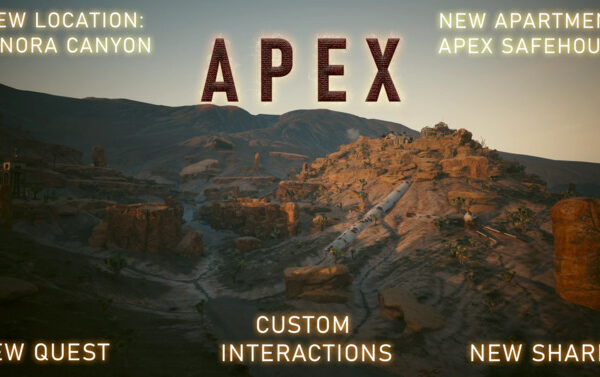 Cyberpunk 2077 - это The APEX, мод, который вводит, помимо прочего, новую локацию, убежище и квест в игру.