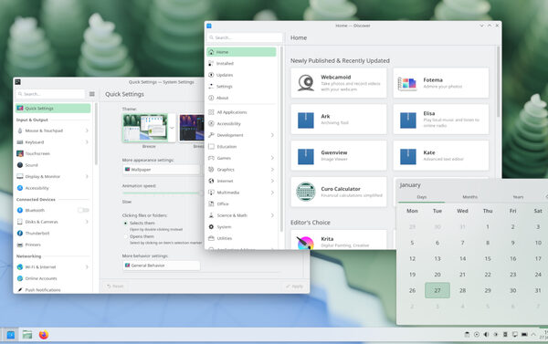 KDE Plasma 6.6 официально. В Spectacle появились новые функции, а также дополнительные улучшения и добавлена ​​опция Windows.