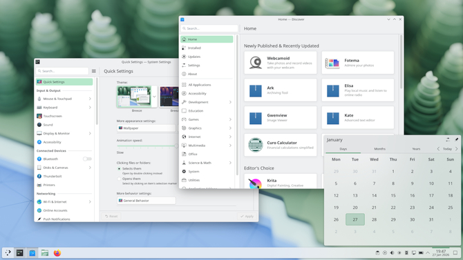 KDE Plasma 6.6 официально. В Spectacle появились новые функции, а также дополнительные улучшения и добавлена ​​опция Windows.