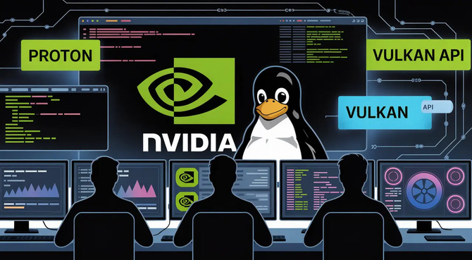 NVIDIA наконец-то бросает вызов Linux. Вполне возможно, что игроки с системами GeForce получат достойные драйверы.