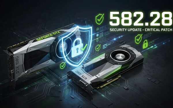 NVIDIA выпускает драйвер 582.28 WHQL с исправлениями безопасности для чипсетов серий Maxwell, Pascal и Volta