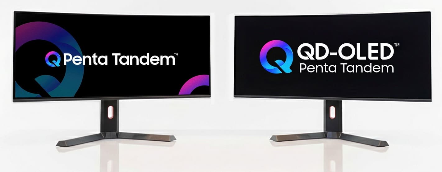 Samsung представила пятислойные матрицы QD-OLED Penta Tandem — в два раза прочнее и с яркостью до 4500 нит