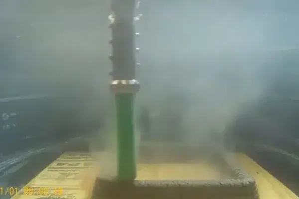 В США создали подводный 3D-принтер, печатающий бетон прямо на морском дне