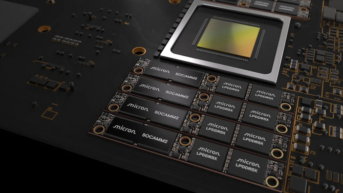 Micron предоставляет образцы модулей SOCAMM2 емкостью 256 ГБ. Рекордная емкость LPDDR для серверов искусственного интеллекта и HPC