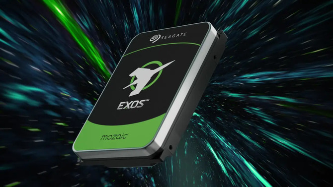 Seagate Mozaic 4+ с технологией HAMR и 44 ТБ отправляется в дата-центры. Плотность поверхности превосходит конкурентов