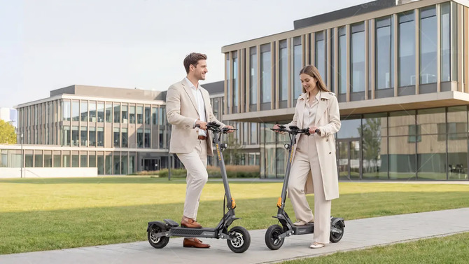 Акция на Geekbuying — полностью легальные и разрешенные для дорожного использования электросамокаты Ausom Gosoul 2, Pro и Laluz 2 Pro.