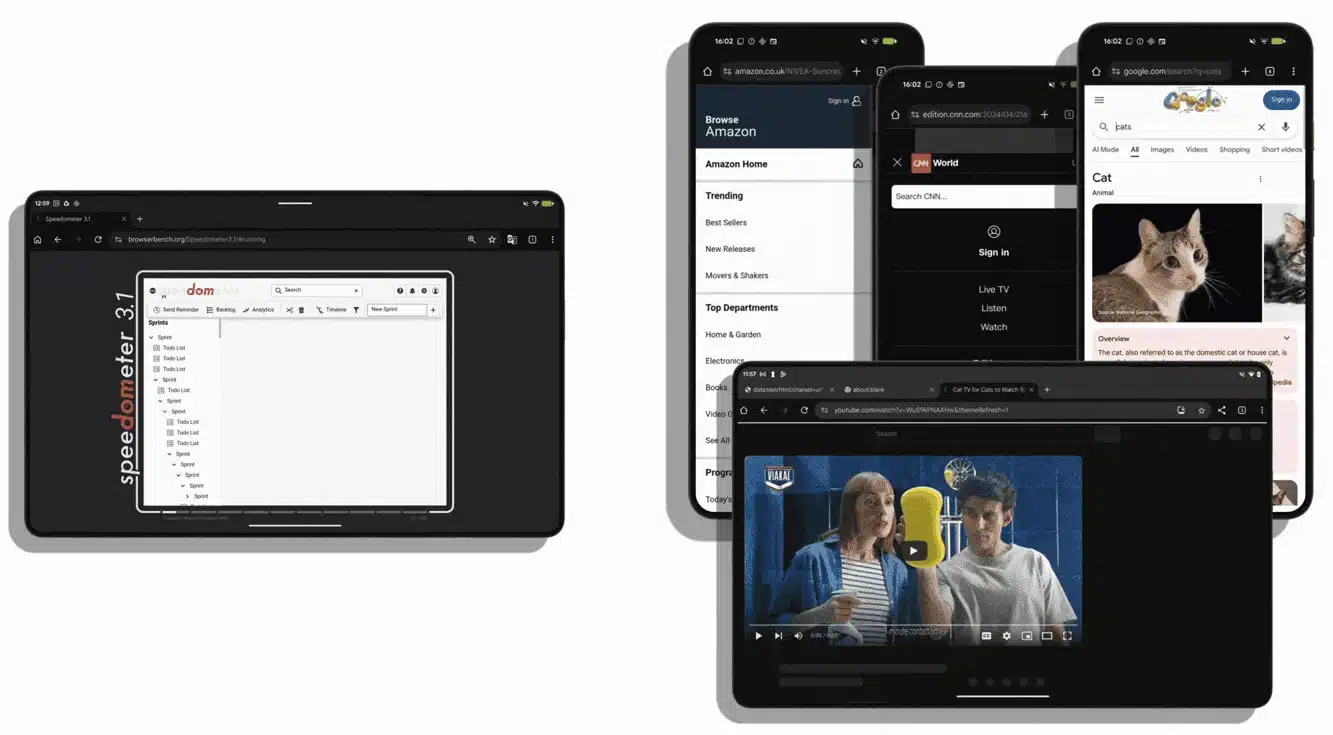 Google объявил Android и Chrome самой быстрой в мире комбинацией просмотра веб-страниц