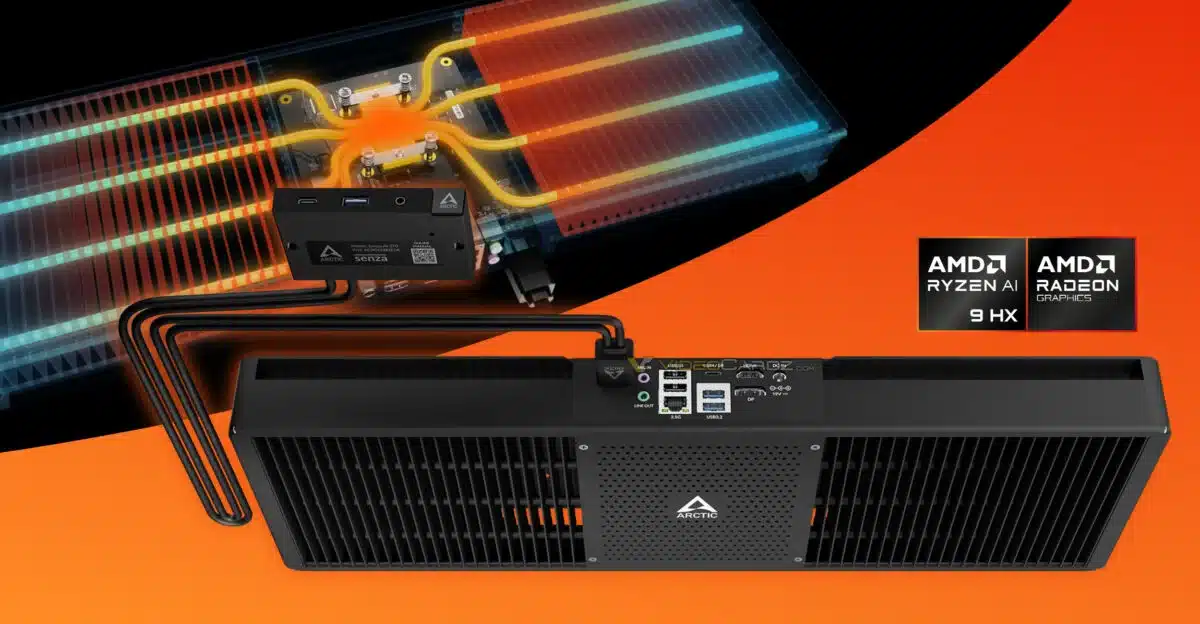 Компания Arctic представила Senza AI-370: бесшумный настольный компьютер со встроенным искусственным интеллектом.