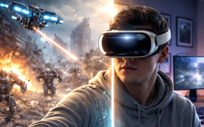 NVIDIA CloudXR — потоковая передача VR-игр с локального ПК, доступная для очков Apple Vision Pro. Более высокая плавность изображения VR в GeForce NOW