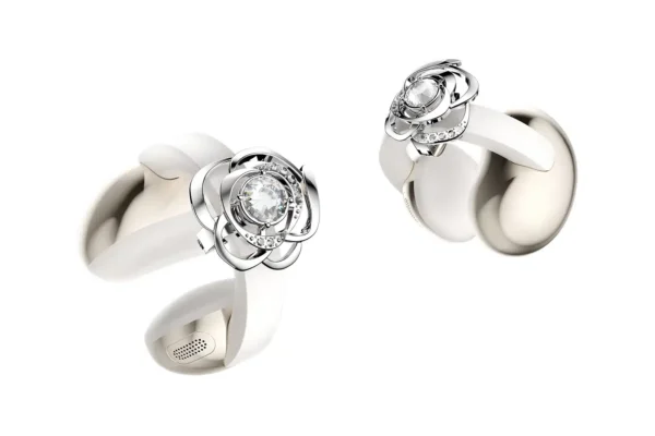 Наушники со Сваровски? TCL показала CrystalClip — новые наушники открытого типа с 36 часами автономной работы