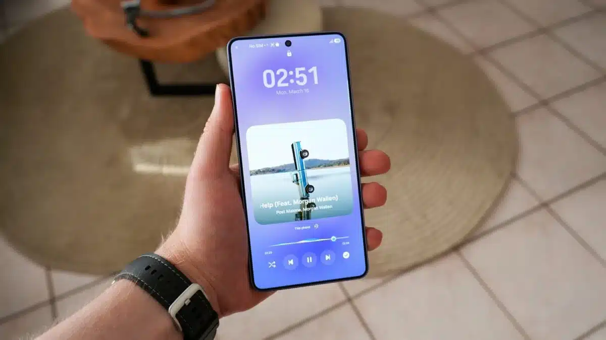 One UI 9 делает медиаплеер на экране блокировки Galaxy S26 Ultra более наглядным и удобным для пользователя.