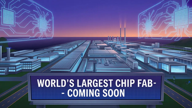 Маск хочет построить крупнейший завод по производству микросхем в мире. План — 100–200 миллиардов чипов в год без традиционной чистой комнаты.