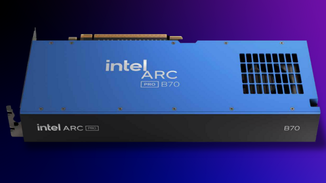 Intel ARC Pro B65 и ARC Pro B70 — официальный дебют профессиональных карт Battlemage с ядром BMG-G31