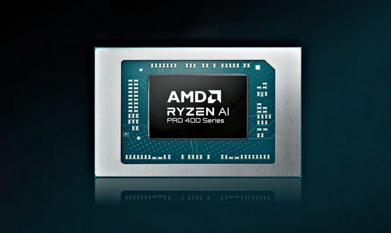 AMD представила мобильные процессоры Ryzen AI Pro 400 Ryzen AI для корпоративных ноутбуков и мобильных рабочих станций