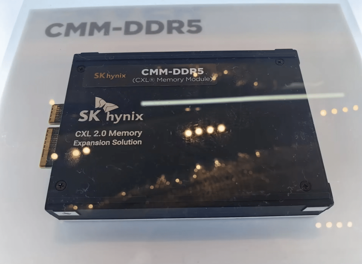 SK Hynix представила память CMM-DDR5 CXL: до 128 ГБ на модуль и пропускная способность 36 ГБ/с