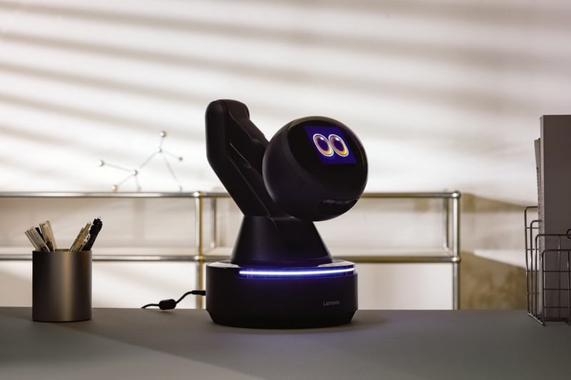 Lenovo представила AI Workmate Concept — концепт робота-помощника с проектором и искусственным интеллектом