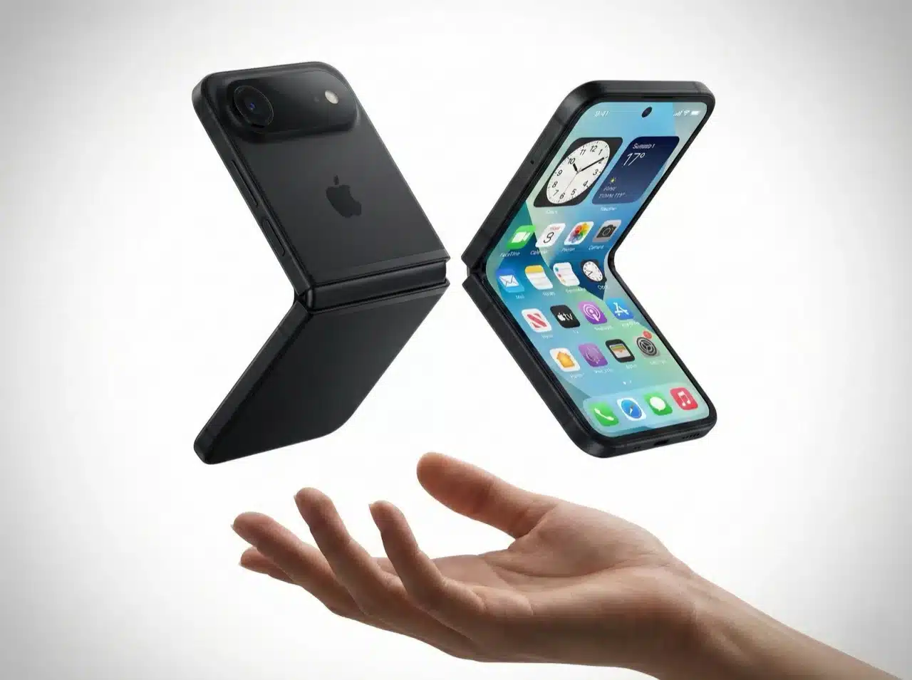 Apple не удалось переместить камеру под экран в iPhone Fold