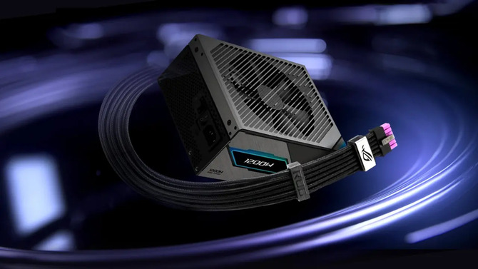 ASUS ROG Equalizer — новый кабель 12 В-2x6. Производитель обещает более низкие температуры и равное распределение тока.