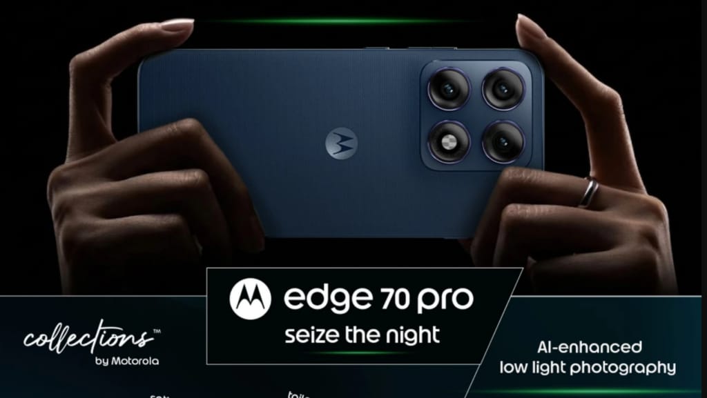 Motorola Edge 70 Pro дебютирует с изогнутым дисплеем с частотой 144 Гц и мощной зарядкой 125 Вт по агрессивной цене