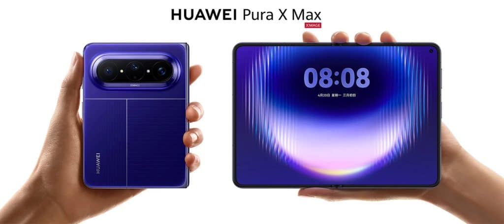 Huawei представила Pura X Max — первый в мире складной смартфон с по-настоящему большим экраном